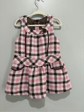 Savannah Plaid Dress 18 months